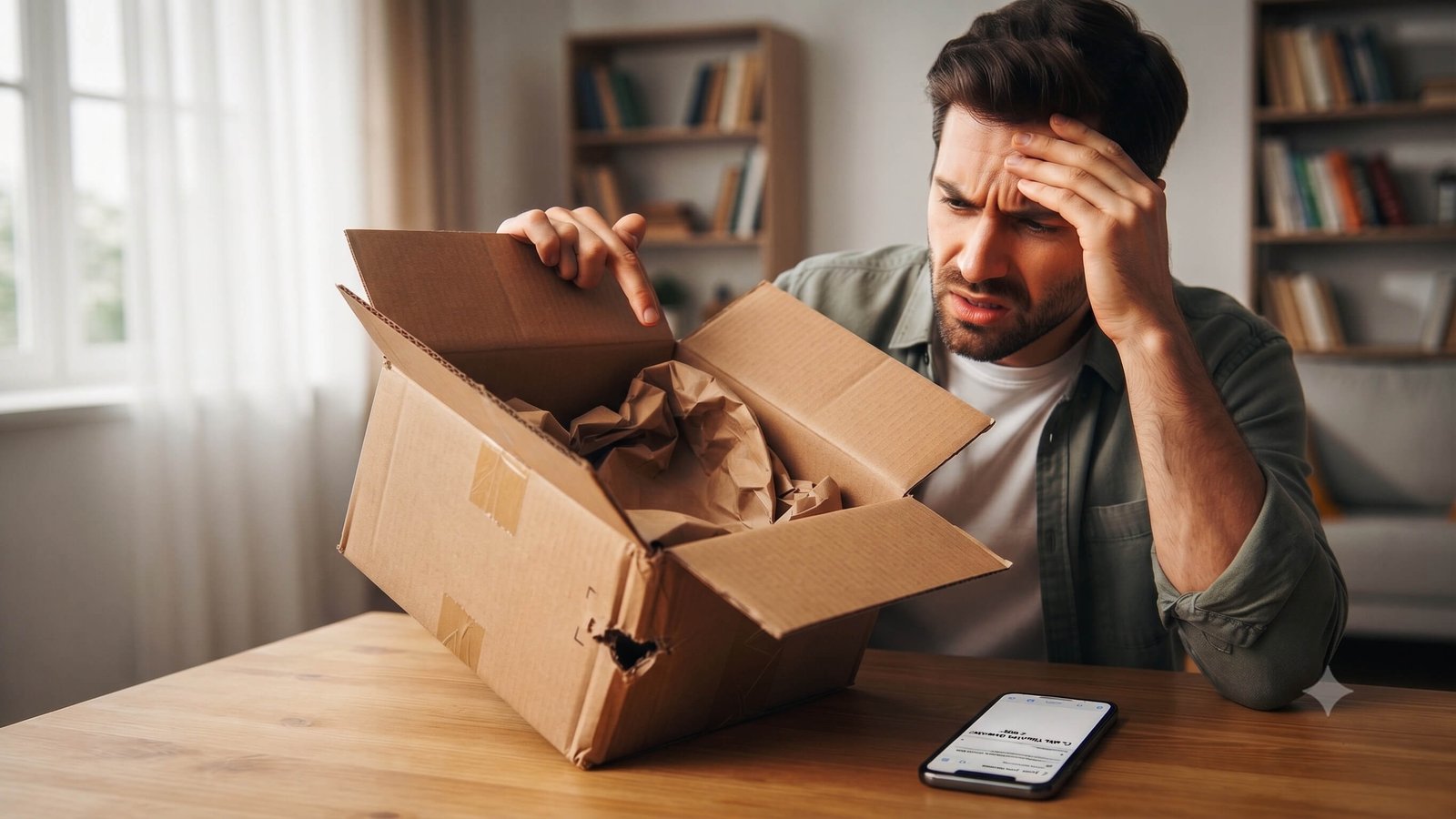 Damaged E-commerce Return